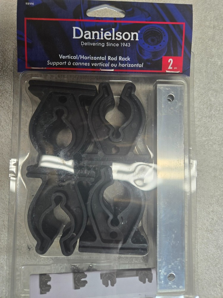 1 - 2 Pack Danielson Two Rod Rack RRVH, NEW!