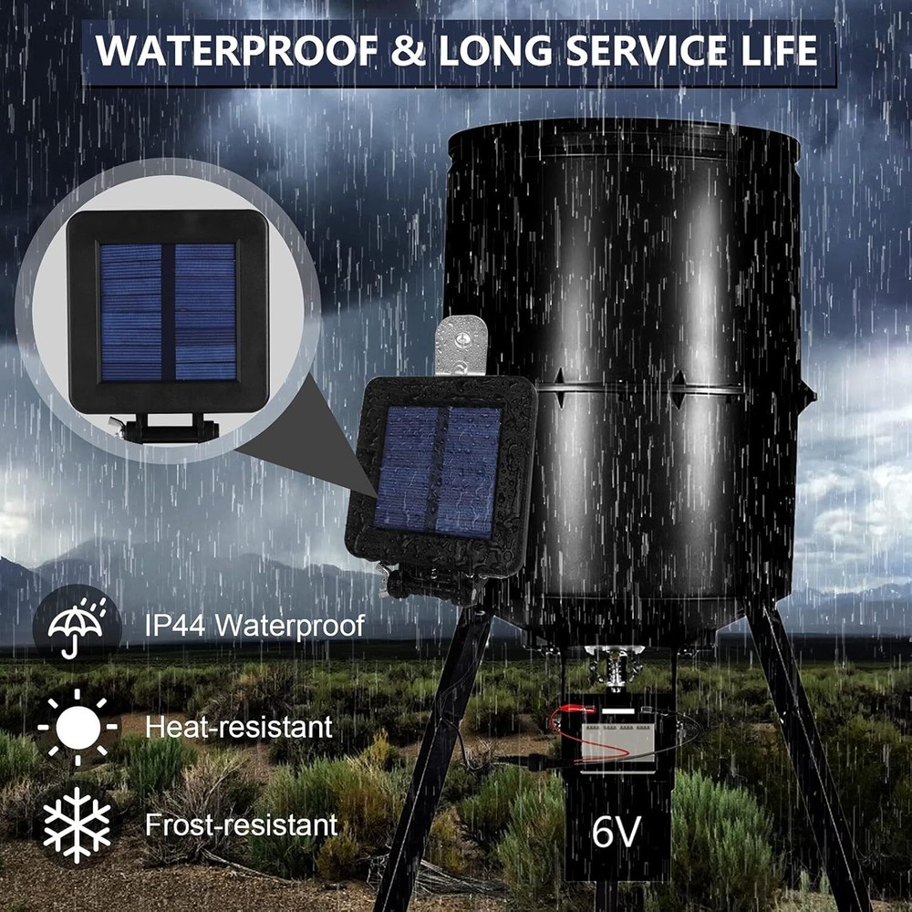 Moultrie 6-volt Deluxe Solar Panel