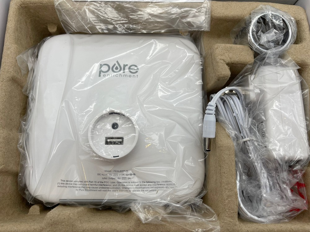 Pure Enrichment WAVE Premium Sleep Therapy Sound Machine Seamless Looping Timer