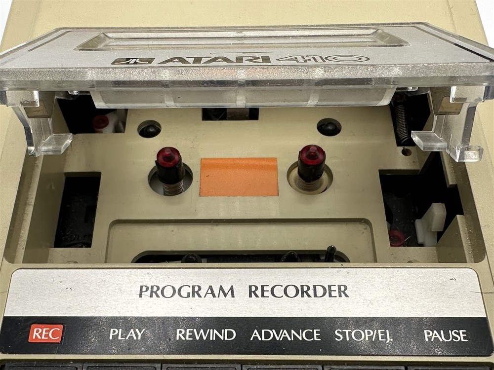 ATARI 410 Data Cassette PROGRAM RECORDER for ATARI 8-Bit Home Computers 400/800