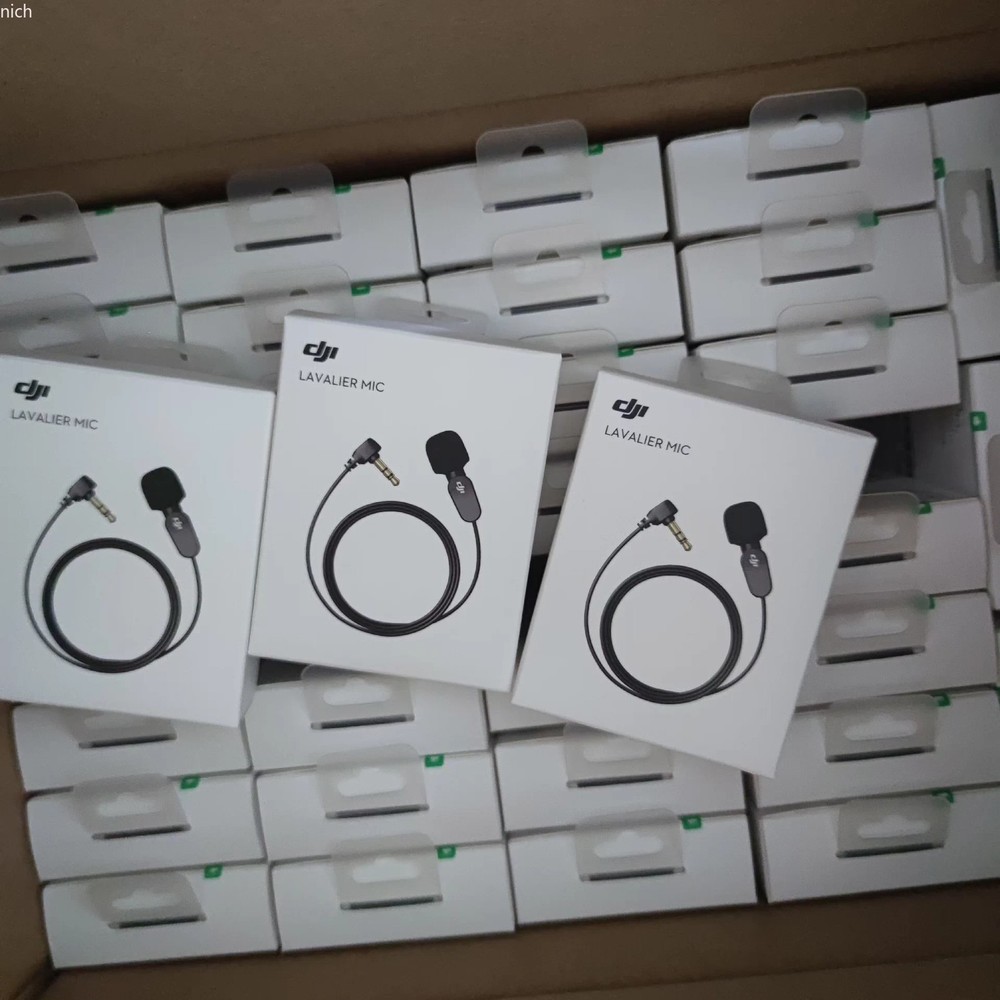 DJI Lavalier Mic, Compatibility: DJI Mic 2, DJI Mic - Brand New in Box