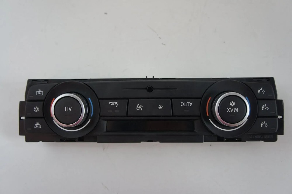 Original BMW E81 E88 control panel air conditioning PERLGLANZ CHROM 64119221853