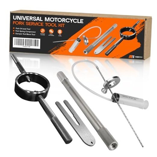 Universal Motorcycle Fork Service Tool Kit,（Fork Oil Level Tool, SET TYPE B