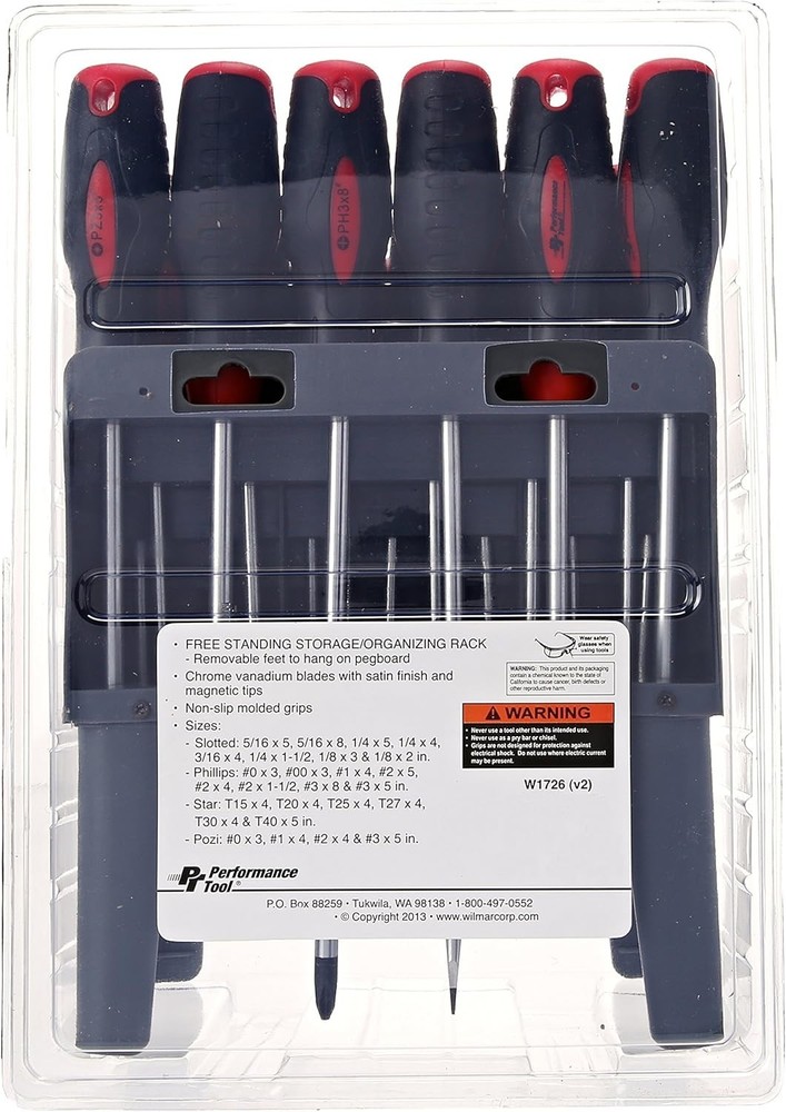 Wilmar W1726 Screwdriver Set