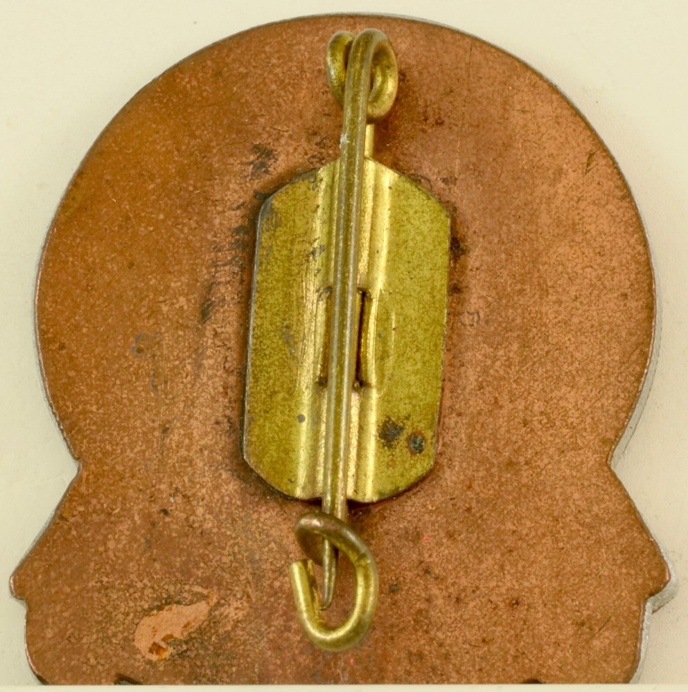 1st DIVARTY Crest DI/DUI Pinback Foreign Made PAINTED