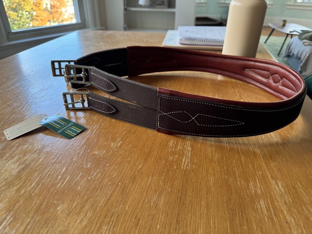 BNWT Devoucoux Allure Hunter Girth - 50" - 125 CM
