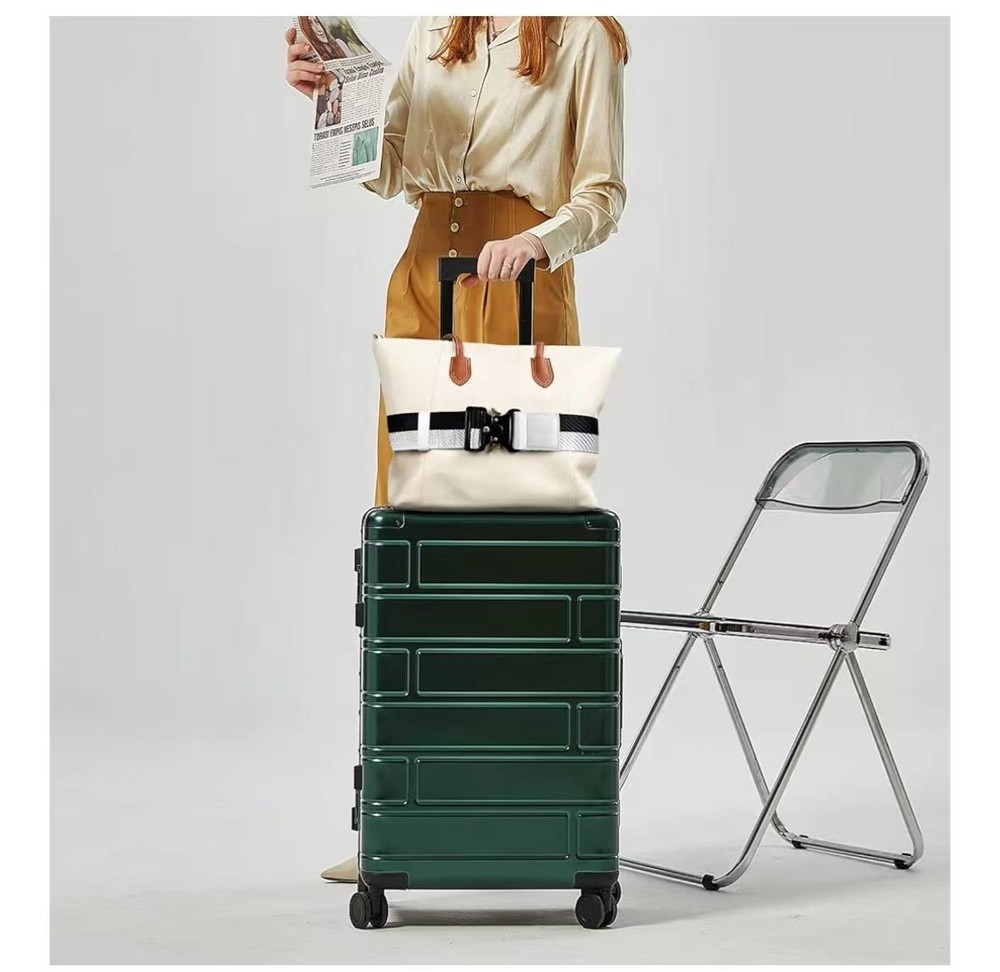 Luggage straps for carry on baggage