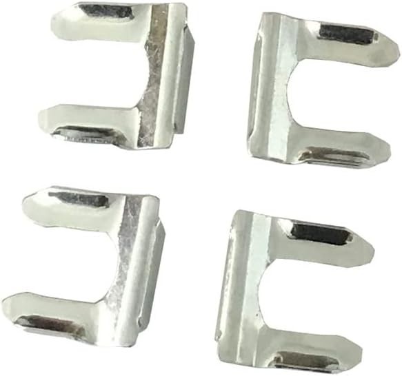8PCS Metal Brake Cable Flex Line Clips Retainers Bracket Replacement U Shaped...