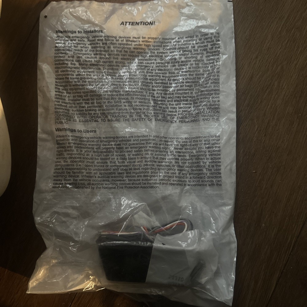 Whelen RSA03ZCR Tir3 Warning Light Horizontal Mo