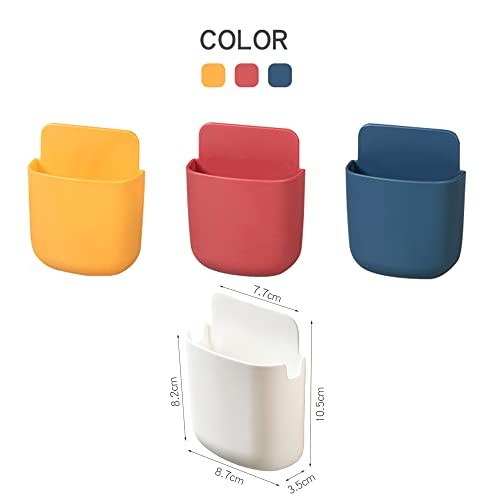 Remote Control Holder Storage Box, Remote Control Holder Wall Mount white