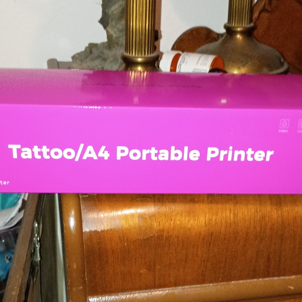 NEW T11 Portable Direct Thermal Printer Pink, 210mm Max Width, Type-C Interface