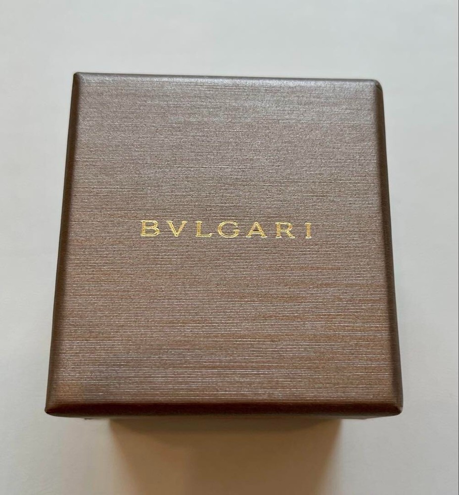 BVLGARI empty box with ribbon Used