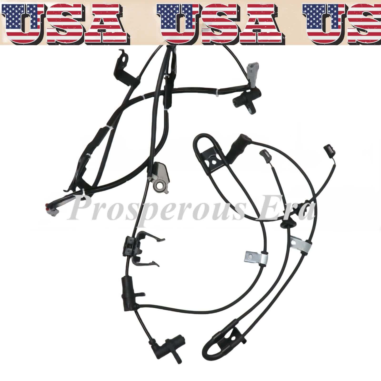 4X Front & Rear ABS Speed Sensor Set For Toyota Highlander RX330 RX350 RX400h