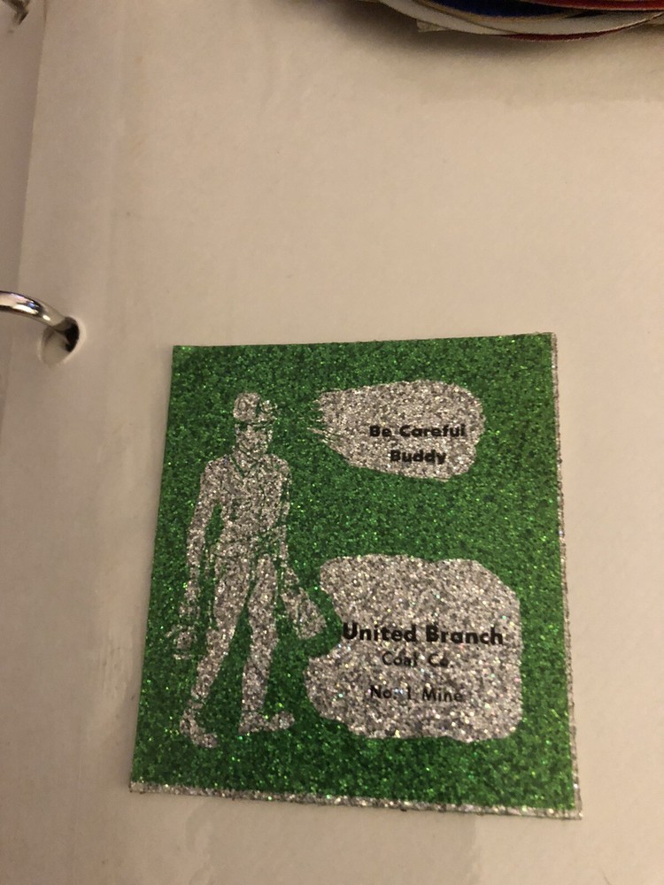 coal mining stickers nice older coal company