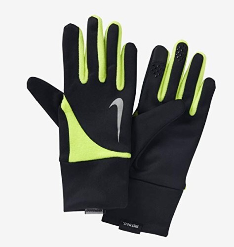 Nike Men's Element Thermal 2.0 Run Gloves Medium Black/Volt