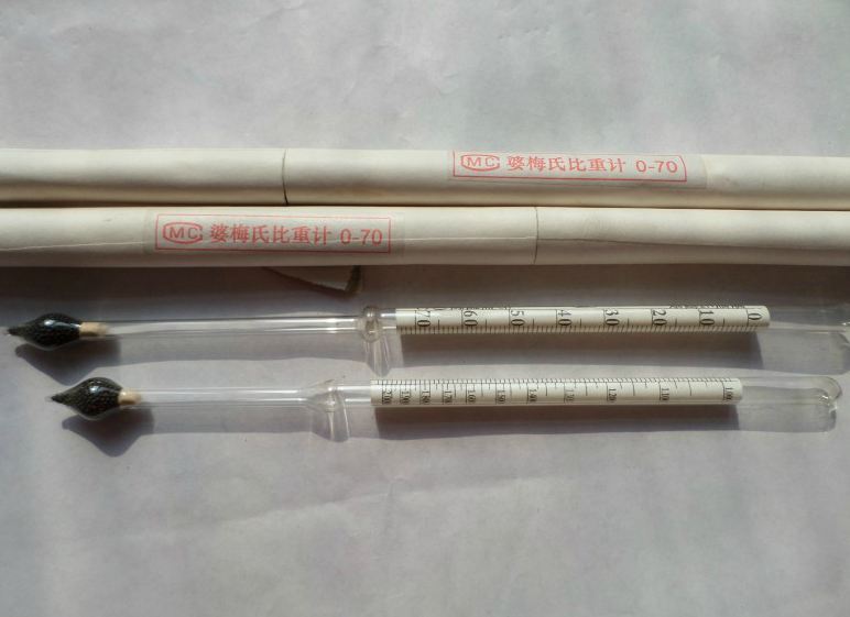 Hydrometer Specific Gravity 0.1 / Baume 10-20%