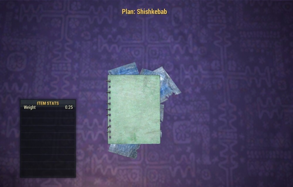 (Xbox) Shishkebab Plan