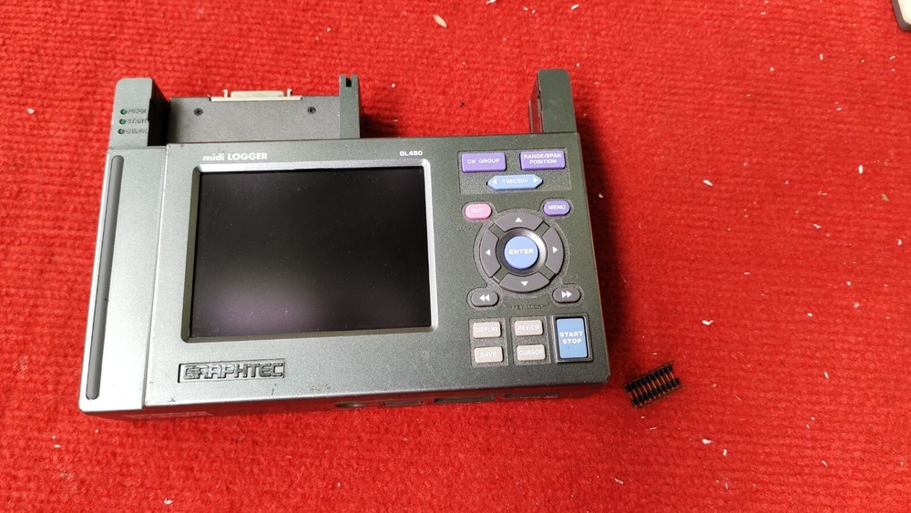 P:VT10 Graphtec midi logger GL450 data logger