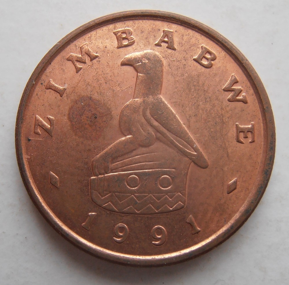 ZIMBABWE 1 CENT 1991