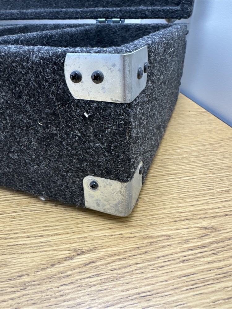 Carpeted CD Case with Surface Mount Hardware for 150 CDs or DVDs