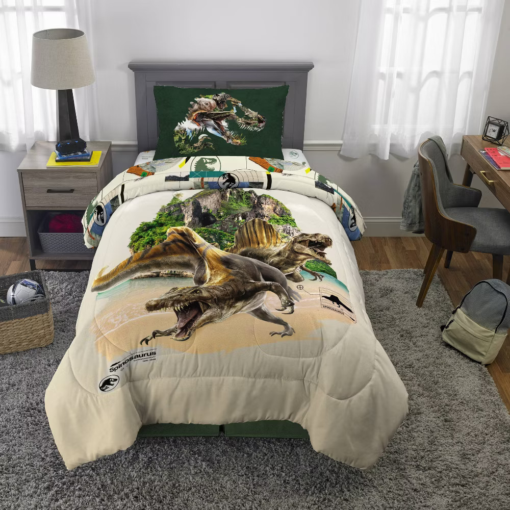 Twin Jurassic World Comforter