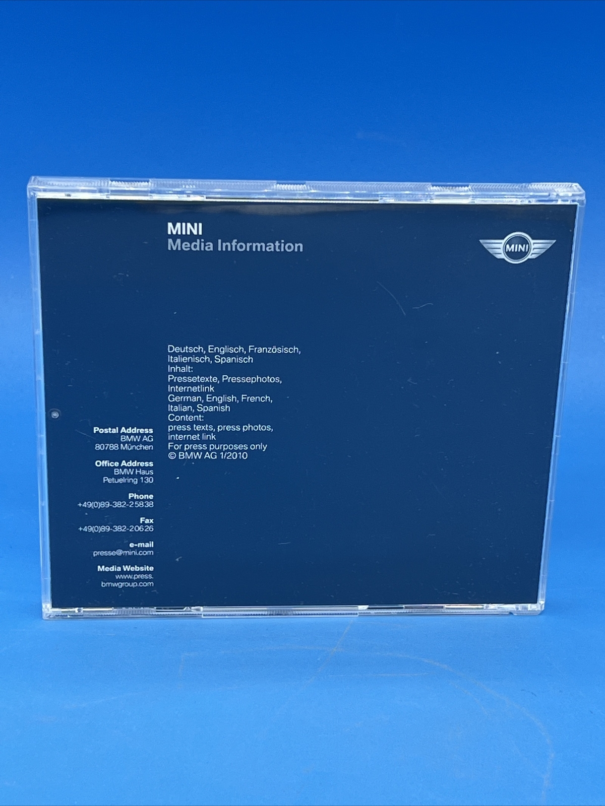 2010 Mini Cooper at the NAIAS Detroit Media Information