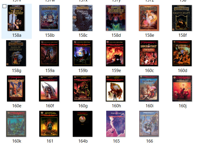 Giant Dungeons & Dragons Version 2 Collection Books Module's User Guide 250+ PDF