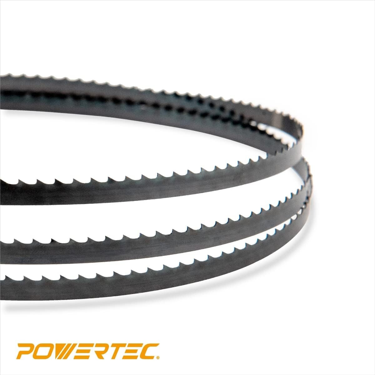 POWERTEC 13314 Bandsaw Blades for Woodworking 72" x 1/8" x14 TPI Band Saw Blade