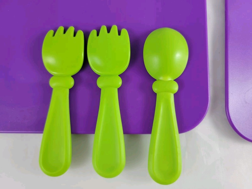 Learning Resources Plates Utensils Replacement Parts Pretend Kitchen Play