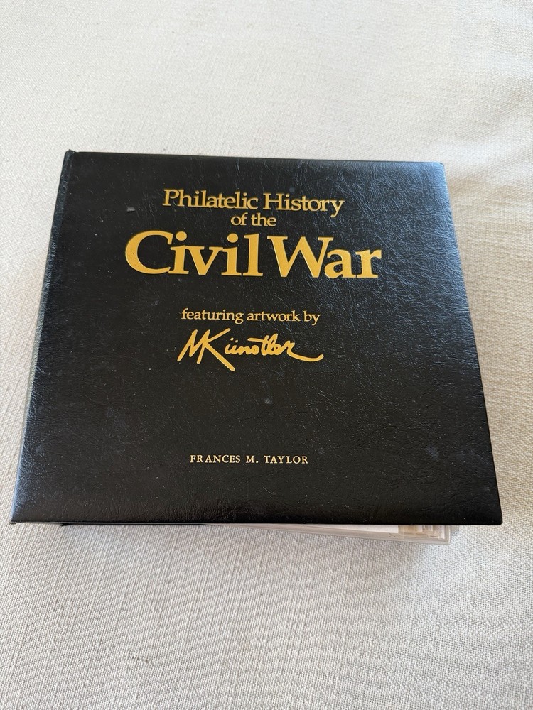 Philatelic History of the Civil War Stamp Cover Collection Album Frances