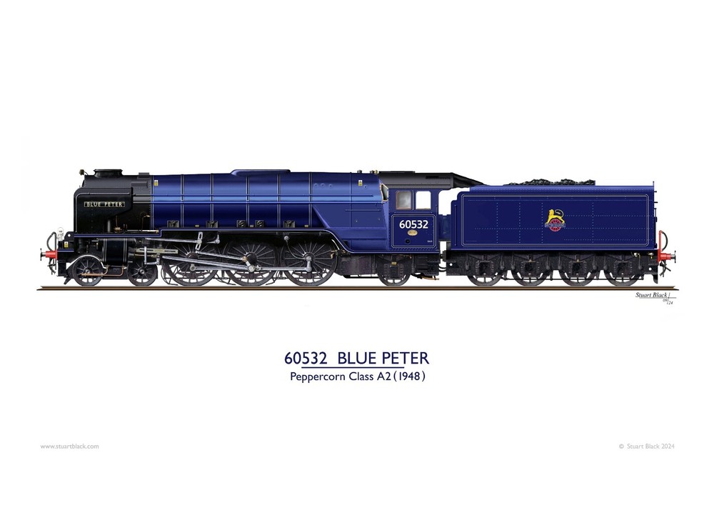 60532 Blue Peter - Precision Art Print - NEW