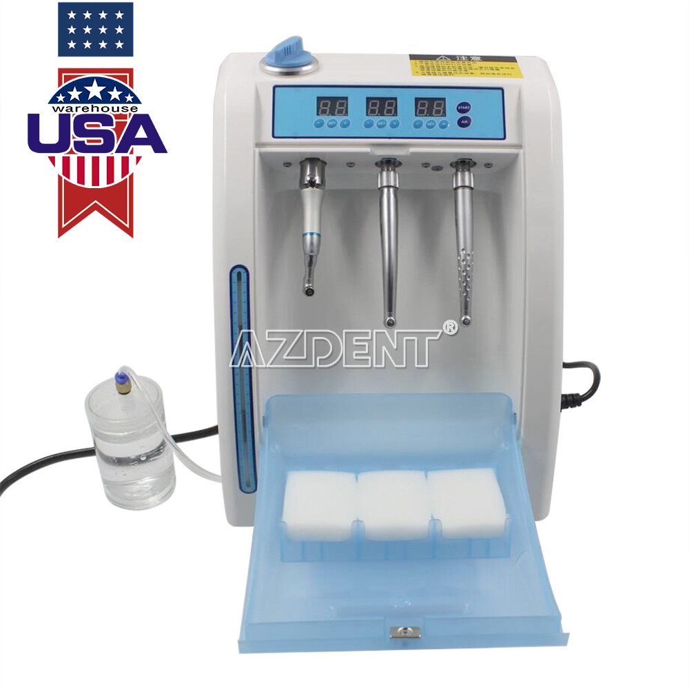 Dental Automatic Handpiece Maintenance Lubrication System Cleaner Oiling Machine