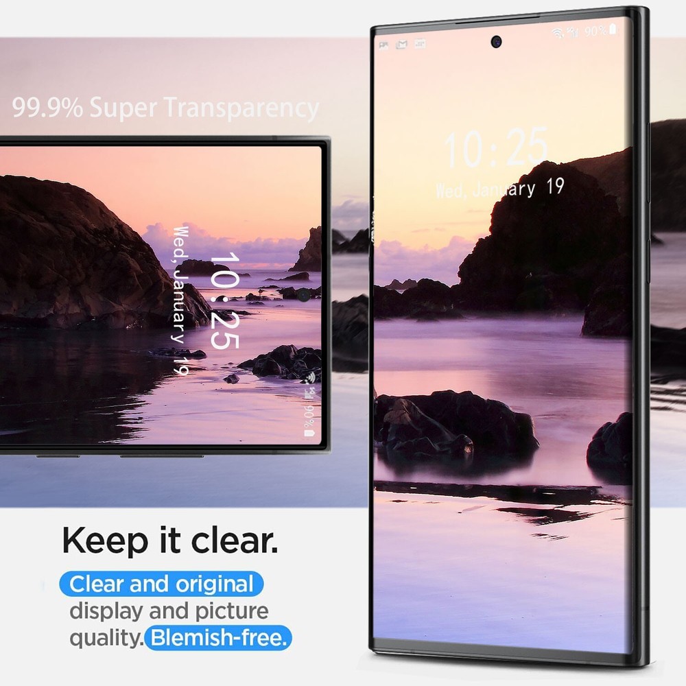 For Samsung Galaxy Note10/Note10 Plus Tempered Glass Screen Protector Clear 2PCS