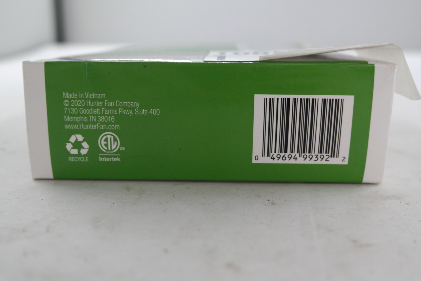 Hunter 99392 Ceiling Fan Remote Control Universal 3-Speed White Indoor Outdoor