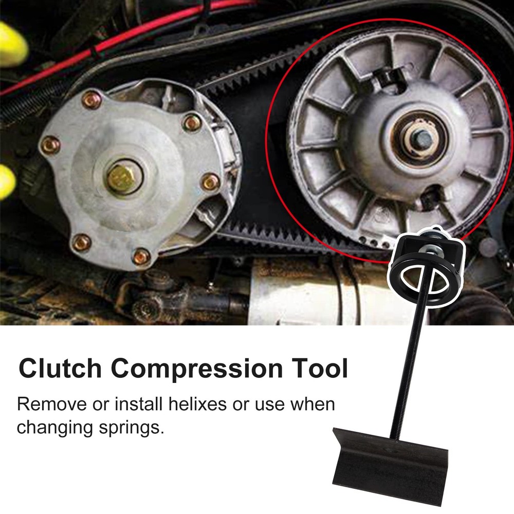 GSTP Clutch Compression Tool Universal for ATV UTV Snowmobile, Compatible...