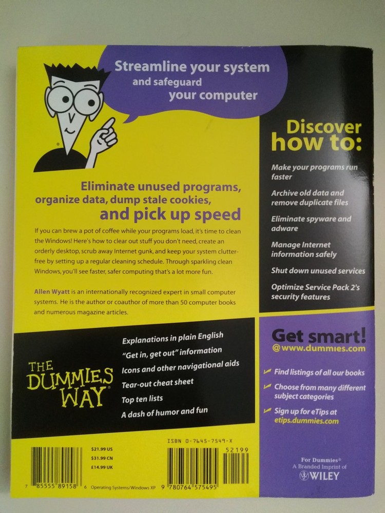 User Manual Cleaning Windows XP For Dummies