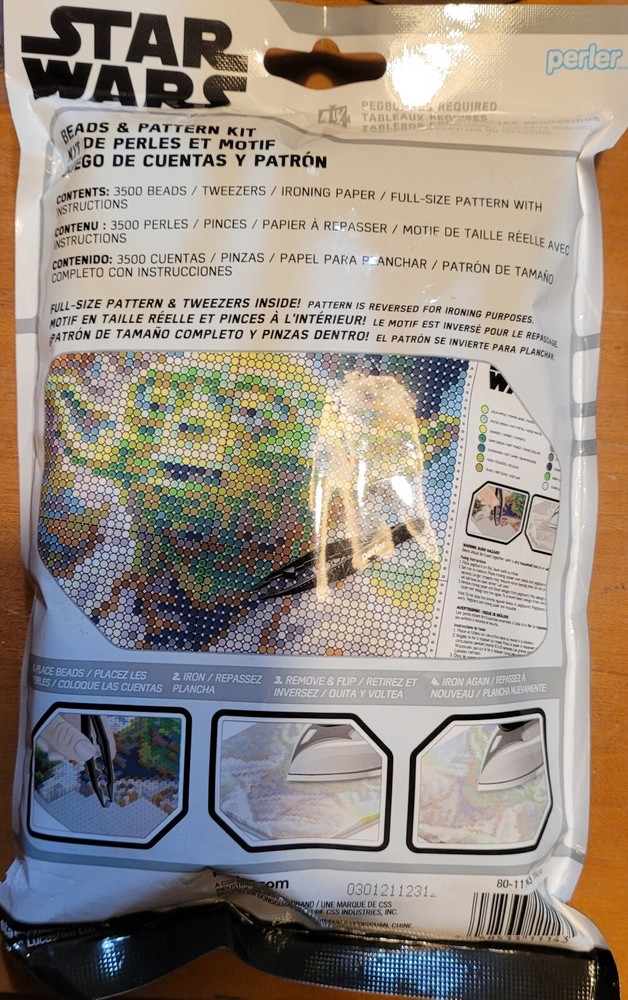 Perler Star Wars 3500 pc. Beads & Pattern Kit: Yoda