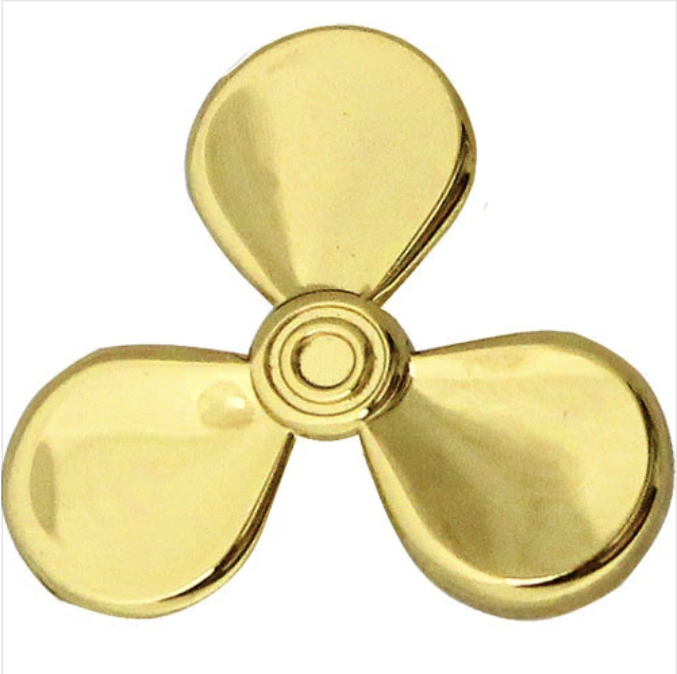 GENUINE U.S. NAVY COLLAR DEVICE: ENGINEER AND NUCLEAR POWER TECHNICIAN - GOLD