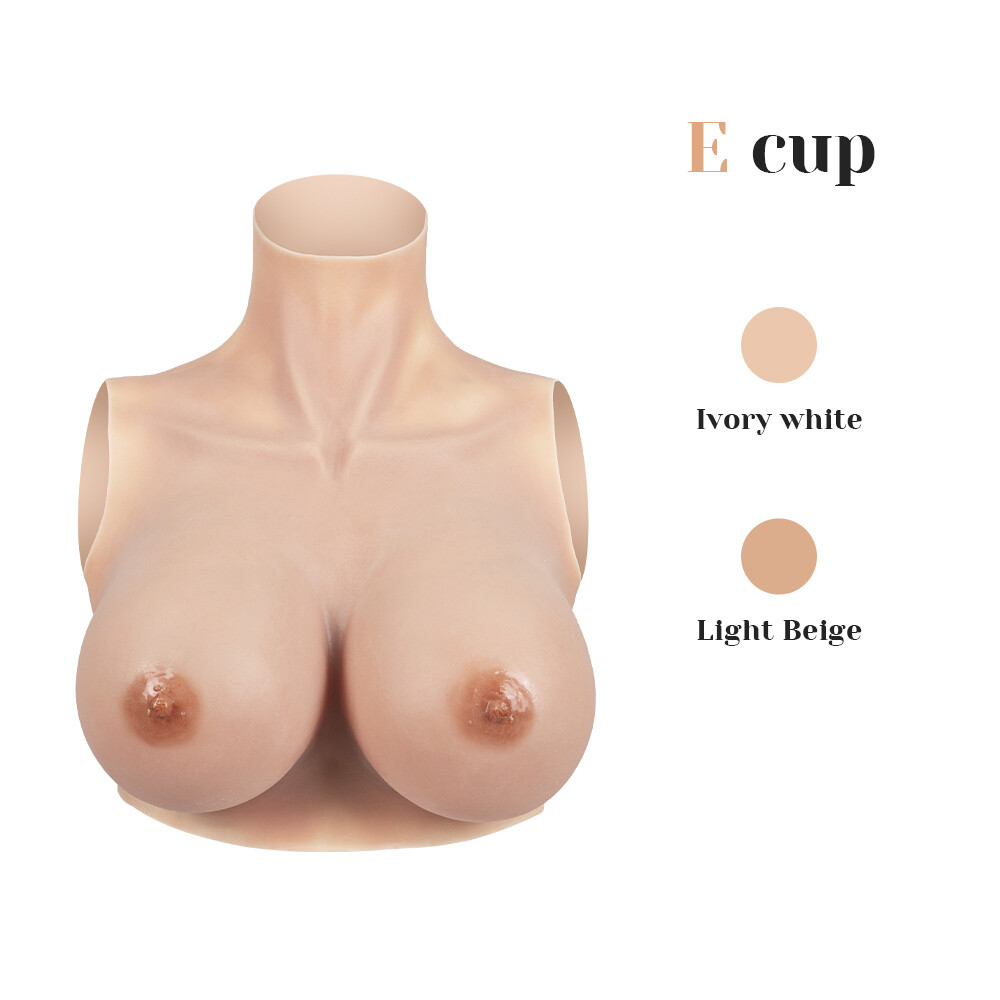 Silicone Realistic Breast Forms Fake Boobs For Crossdresser Drag Queen A-H Cup