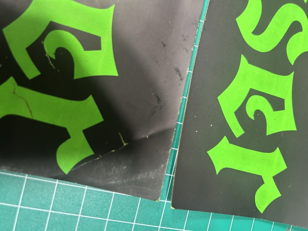 NIX BESSER Bumper Stickers Qty.2