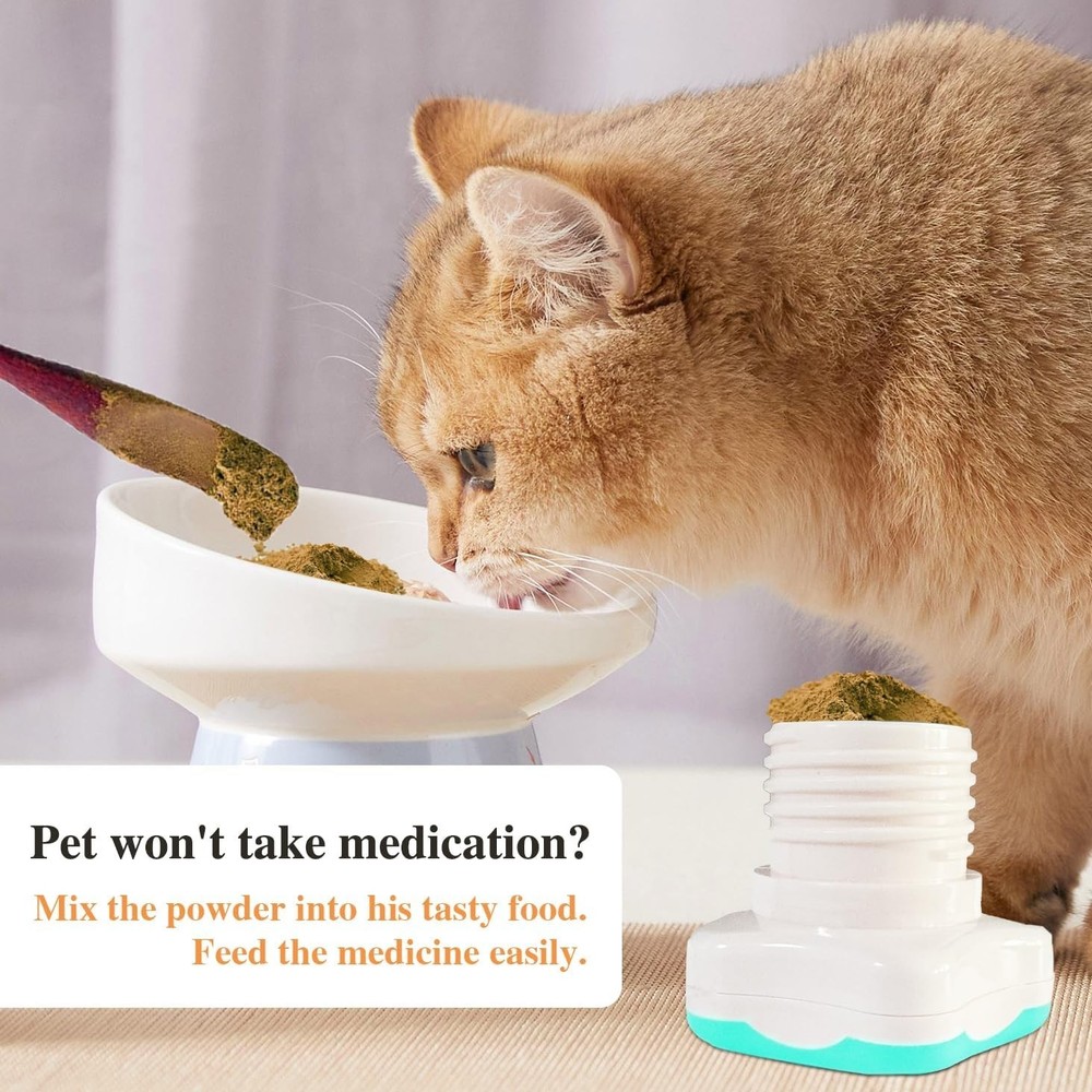 Pill Crusher, Pill Grinder Fine Powder Extremely Fine. Storage Compartment. P...