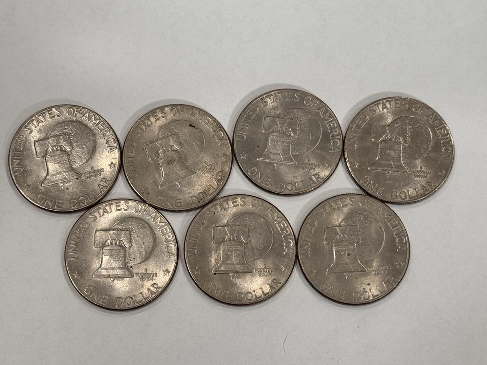 (12) Eisenhower Bi-Centennial Dollar 1 ONE DOLLAR