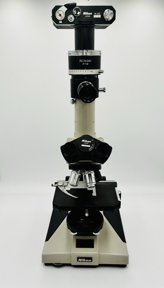 Nikon Optiphot Professional Binocular Trinocular Microscope