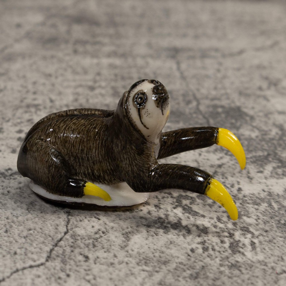 Magnificent Sloth Tagua Carving