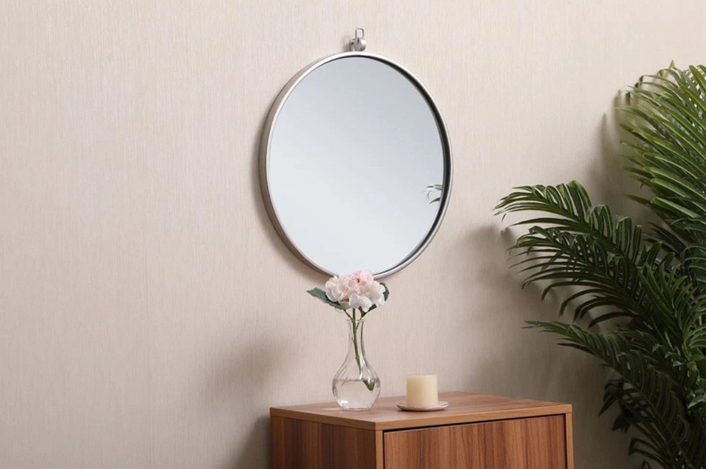 FAST SHIP! - Elegant Lighting MR4718 Eternity 18" Diameter - Silver