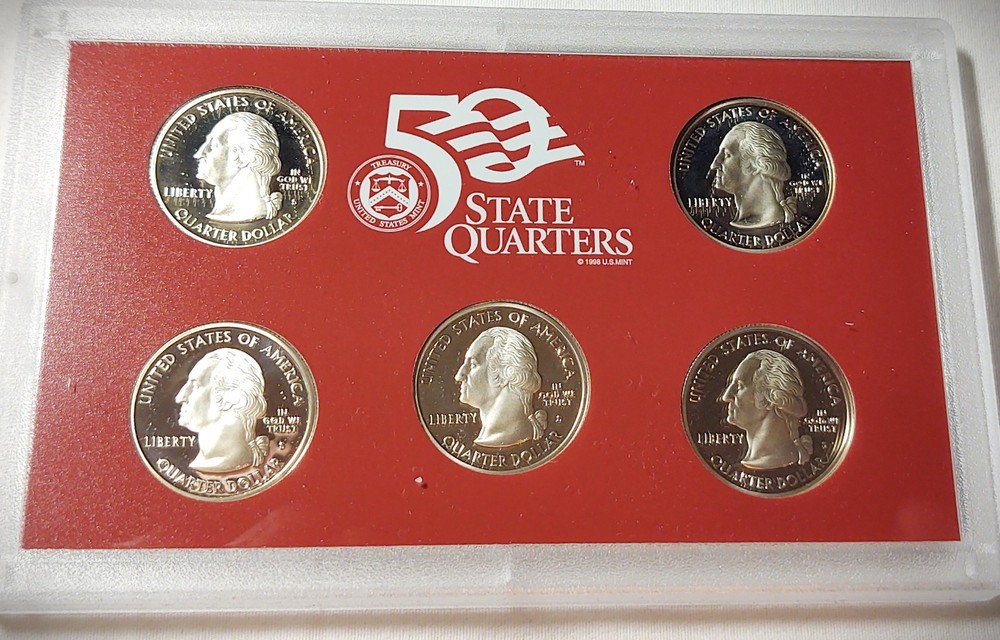 2004 Silver Proof Set U.S. Mint - Original Government Packaging with COA