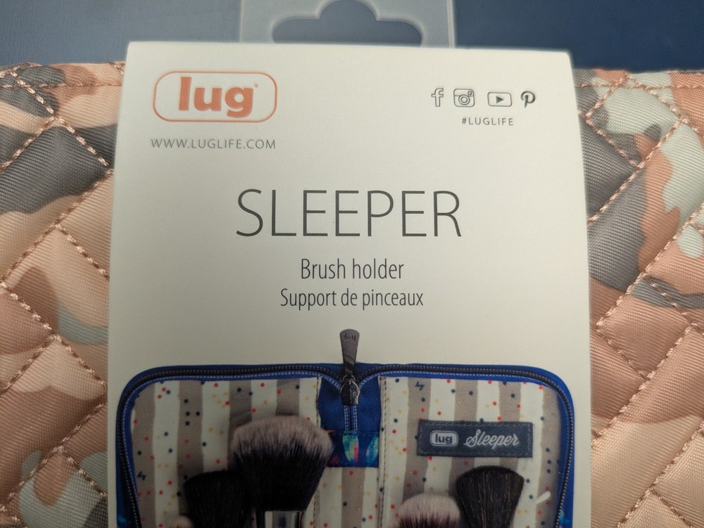 Lug Sleeper Organizer Travel Case Rose Camo - NWT