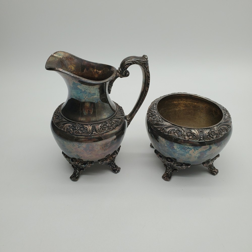 Vintage Rogers Bros Heritage Tea Set