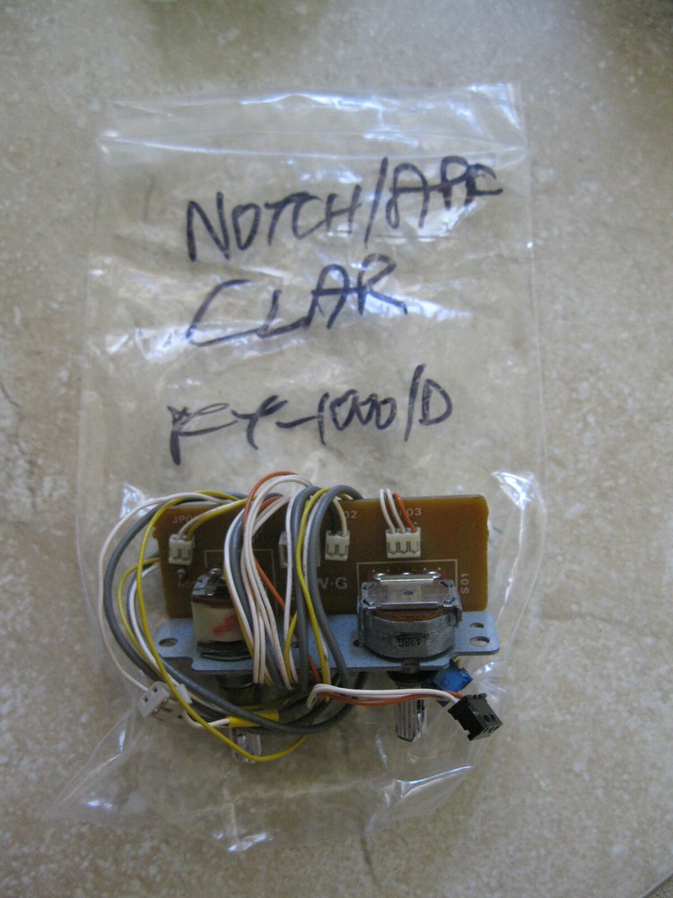 Yaesu FT-1000 FT-1000D Notch/APF+ CLAR controls in Excellent shape