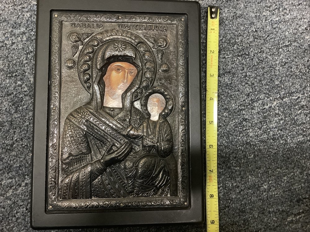 Blessed Art Work .950 Silver. Hand Made Very Unique.